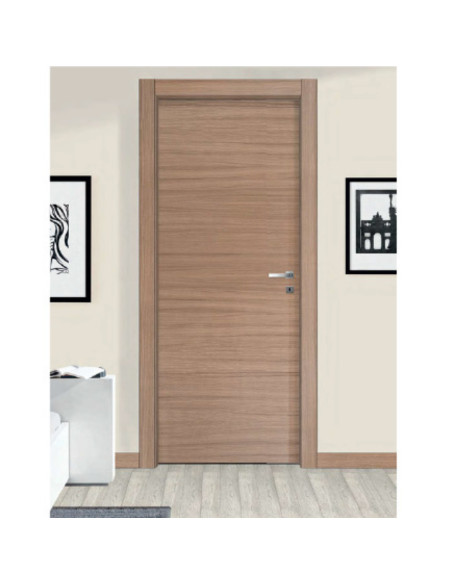 Porta Da Interno Noce Crudo Reversibile Battente e Scorrevole | Techwood Porte Per Interno