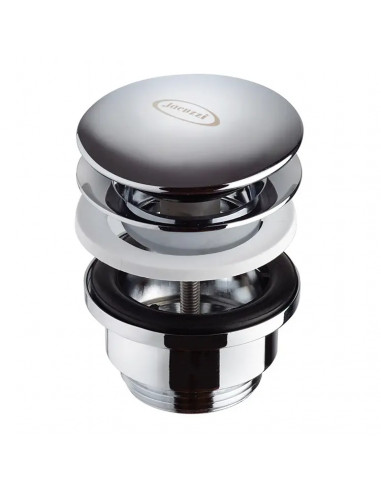 Piletta Scarico Lavabo e Bidet Tonda | Jacuzzi Rubinetteria Pilette e Sifoni