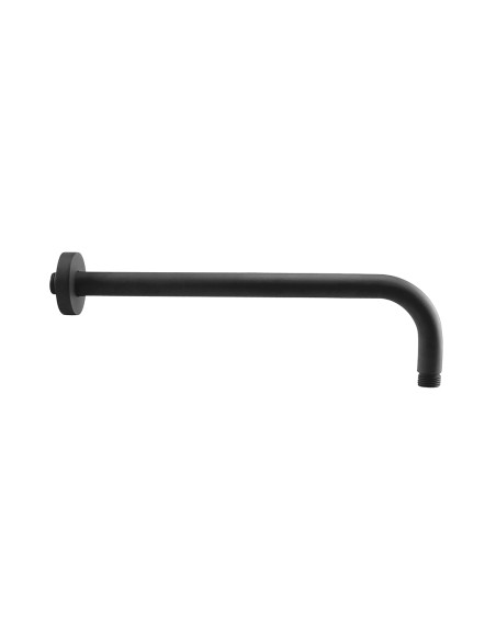 Set Doccia Acciaio Inox Tondo Nero Opaco ⌀ 25 | Jacuzzi Rubinetteria