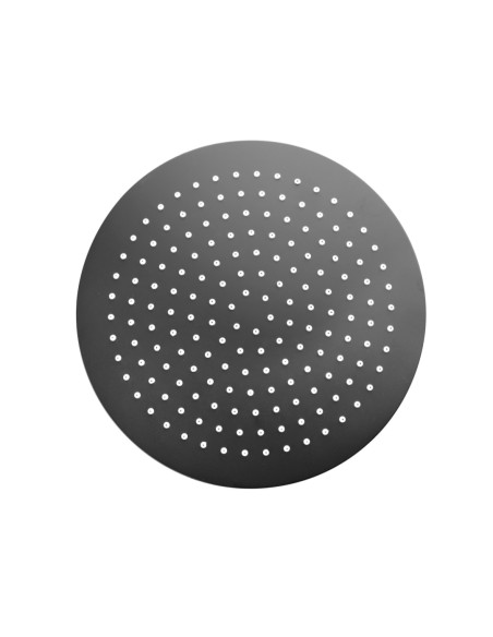 Set Doccia Acciaio Inox Tondo Nero Opaco ⌀ 25 | Jacuzzi Rubinetteria