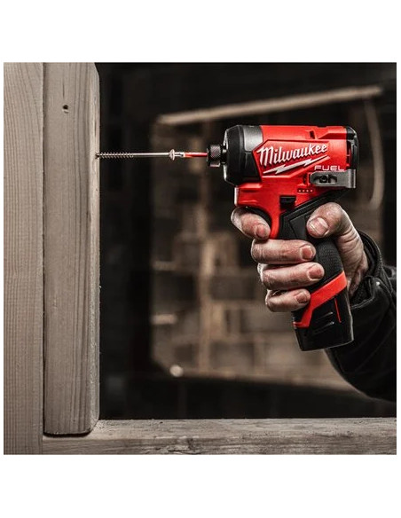 Kit 12V Trapano con Percussione + Avvitatore a Impulsi 1/4" Hex + Tassellatore SDS-Plus  | Milwaukee M12FPP3H-402B