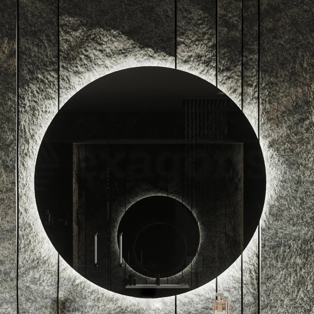 Specchio da Bagno Retroilluminato Led Touch ⌀ 80 cm  | PG M089