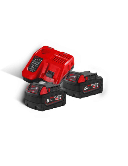 Kit 18V Speciale Legno 5 Utensili + Torcia  | Milwaukee M18FPP6G3-502B